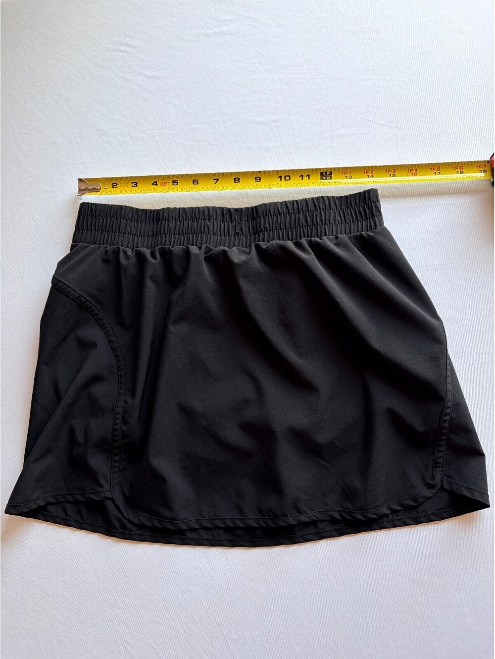 Daisy Fuentes Fit Women’s L Black Athletic Skort Tennis Golf Stretch Pull On